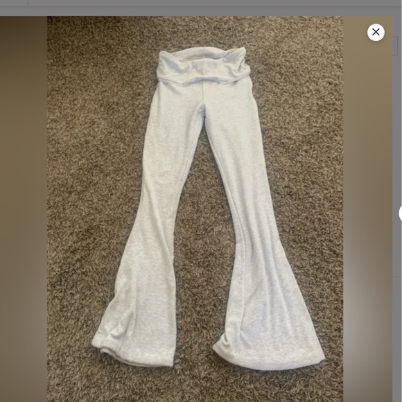 Jules ribbed modal flared pants - Picture 7 of 12